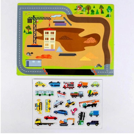 The training game “We are going, driving, going”, a series “Magnetic stories”-1