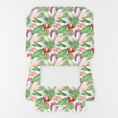 Confectionery packaging, a box with lamination "Tropics", 20 x 12 x 4 cm-3