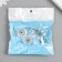 Handle for the casket Metal "Crystal Transparent" silver 2.6x2.6x2.4 cm