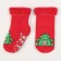 Noski children's terry with stoppers of crumb I "Dracosha" 8-10 cm, red