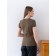 Women's T -shirt, size 52, khaki color