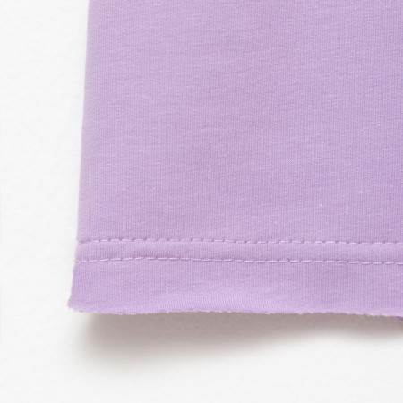 Kids (T -shirt, shorts) minku: casual collection lilac color, height 104-14
