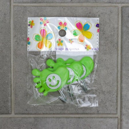 Velcro hook "Leg-Smail", 3 pcs, color mix-4