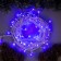Garland “thread” 10 m, IP44, UMS, white thread, 100 led, blue glow, 220 V