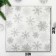 Paper “Snowflakes” napkins, set 20 pcs., Silver color
