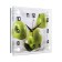 Wall watches: kitchen, "apples", silent, 20 x 26 cm
