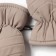 Winter children's mittens minku, beige color, 18cm