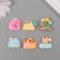 Decor for creativity Plastic "Travel" Assorted set 6 pcs 2.1x2.5x1 cm