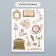 Stickers Paper "Classic" set 2 sheets 20x15 cm