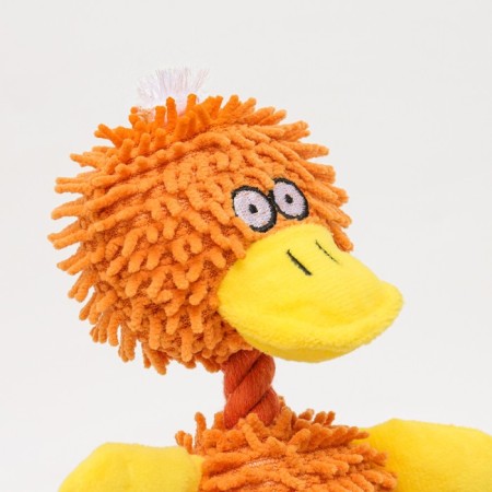Textile toy "Space duckling", 32 x 19 cm, brown-3