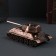 Souvenir Metal "Tank" 6x17.5x6.5 cm