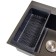 Kitchen sink Gerda GS 6045 G, 600x450 h = 200 mm, color graphite