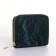 Women's wallet with lightning, green color