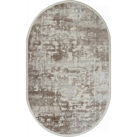 Oval carpet kardlen marmaris, size 145x230 cm, color Gry/D.Beige