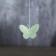 Wind music plastic, metal "butterflies" phosphorus 4 tubes, 5 bells 60 cm