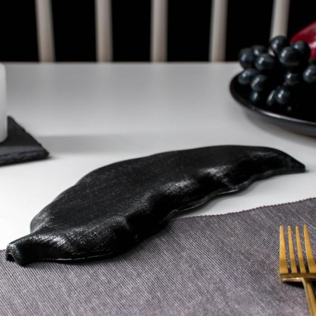 Dilan's fruit "Vintage leaf", 28 × 10 cm, silver color-2