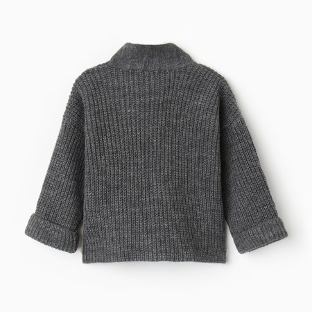 Cardigan Children's KAFTAN, size 30 (98-104 cm), gray-8