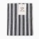 Ethel Lines towel, col. Black, 50x70 cm, 100% HL