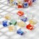 Decor Glass "Square" (240-250 g 33 pcs) mix