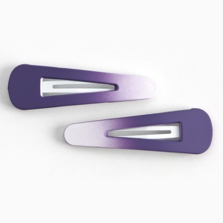 Hairpins, elastic bands, hair crab "tender", purple tones-5