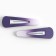 Hairpins, elastic bands, hair crab "tender", purple tones