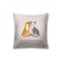Decorative pillowcase “Best pair of cats”, on a zipper, size 45x45 cm