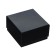 3D block for notes, in a box, a locking lock, 160 sheets, height-5cm, width-9cm