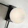 Glare 335 mm wall lamp, 335 mm, 170 mm, E27 40W