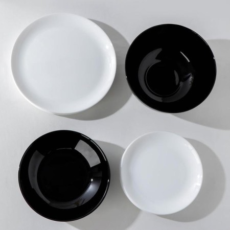 Service Dining Suddle Diwali, 19 objects, white color, black-1