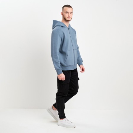 Male sweatshirt was formed, the color is tourmaline, size 58-3