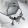 Assortment "Mardgeri" romantic, owl, owl, black color in silver, l = 18 cm