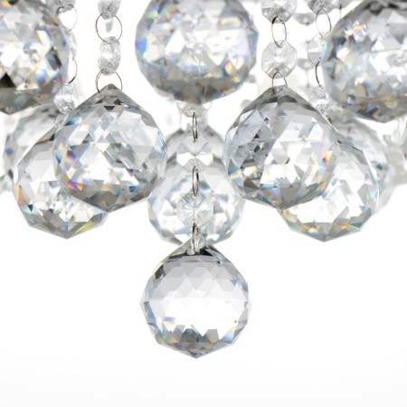 Svetogor chandelier "Butle" 8x60W E27 LED lighting chrome 60x60cm-13