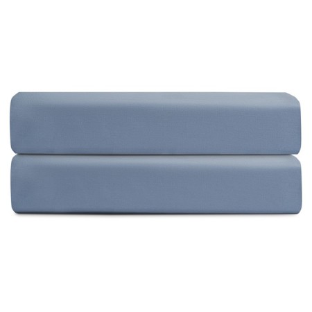 ELS sheet Essential, size 160x200x30 cm, jeans-blue color