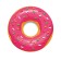 Pareo and beach rug "Pink Donut", D = 150 cm