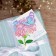 Packaging burlap with the application "Happy Birthday!" with postcards, 0.5 x 4 m