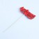 Topper "Beloved Mom", Red, 12.5 × 5.5 cm