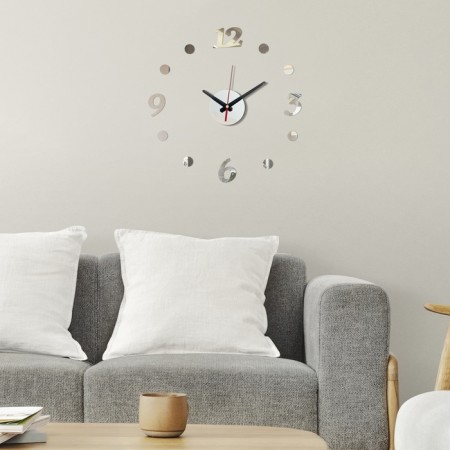Watching interior, 3D, silent, sticker, large, D-40 cm-2
