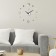 Watching interior, 3D, silent, sticker, large, D-40 cm
