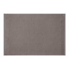 A terry towel “Strip mat”, 550 gr, size 50x70 cm, brown color
