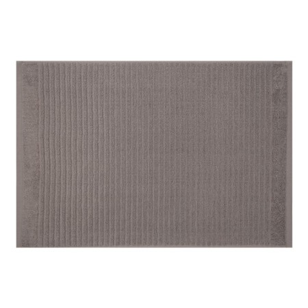 A terry towel “Strip mat”, 550 gr, size 50x70 cm, brown color