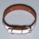 A collar with a reflective strip and bones, 45 x 2 cm, a mix of flowers