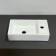 Comforty-Moillete Comfort “Asti-40, white gloss with a sink, 9140