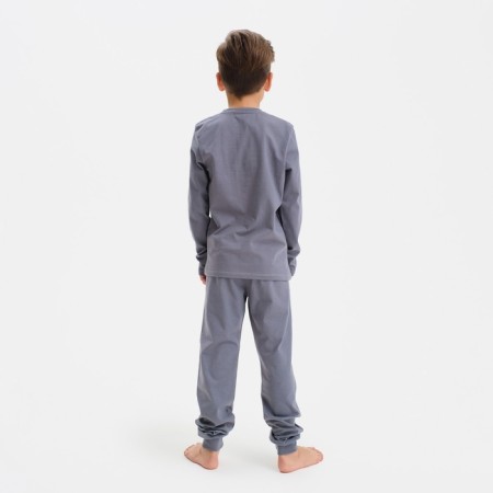 Children's pajamas for the boy KAFTAN Brother, R.32 (110-116), dark gray-4