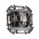 TV socket, star, Legrand Inspiria, 1.5 dB - 0-2400 MHz, ivory