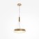 Technical C032CL-45W3K-RD-MG, LED, 45 W, 400X400X60 mm, 2880 lm, 3000K, 2835, matte gold, matte gold