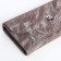 Women's wallet on magnet, gray color
