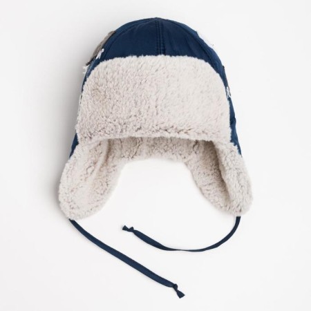 Hat "Barney" for the boy, the color is blue, size 46-1