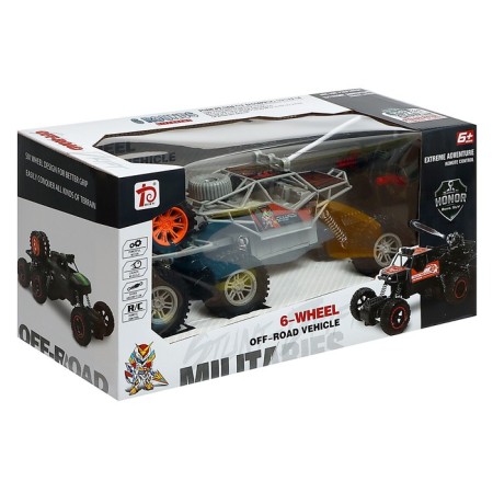 Radio -controlled jeep "Monster", works on the battery-7