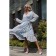 Women's dress, size 46, blue color