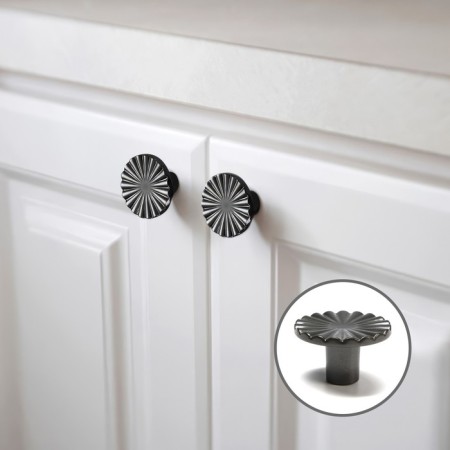 Handle button Cappio d = 36, color graphite